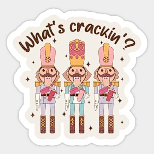 What's Crackin'? Sticker